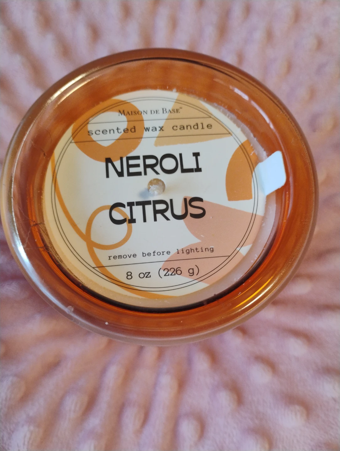 Maison de Base Neroli Citrus Candle - 8 oz - photo 4