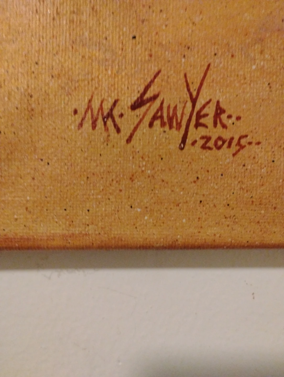M.K. Sawyer 2015 Original Artwork - photo 2