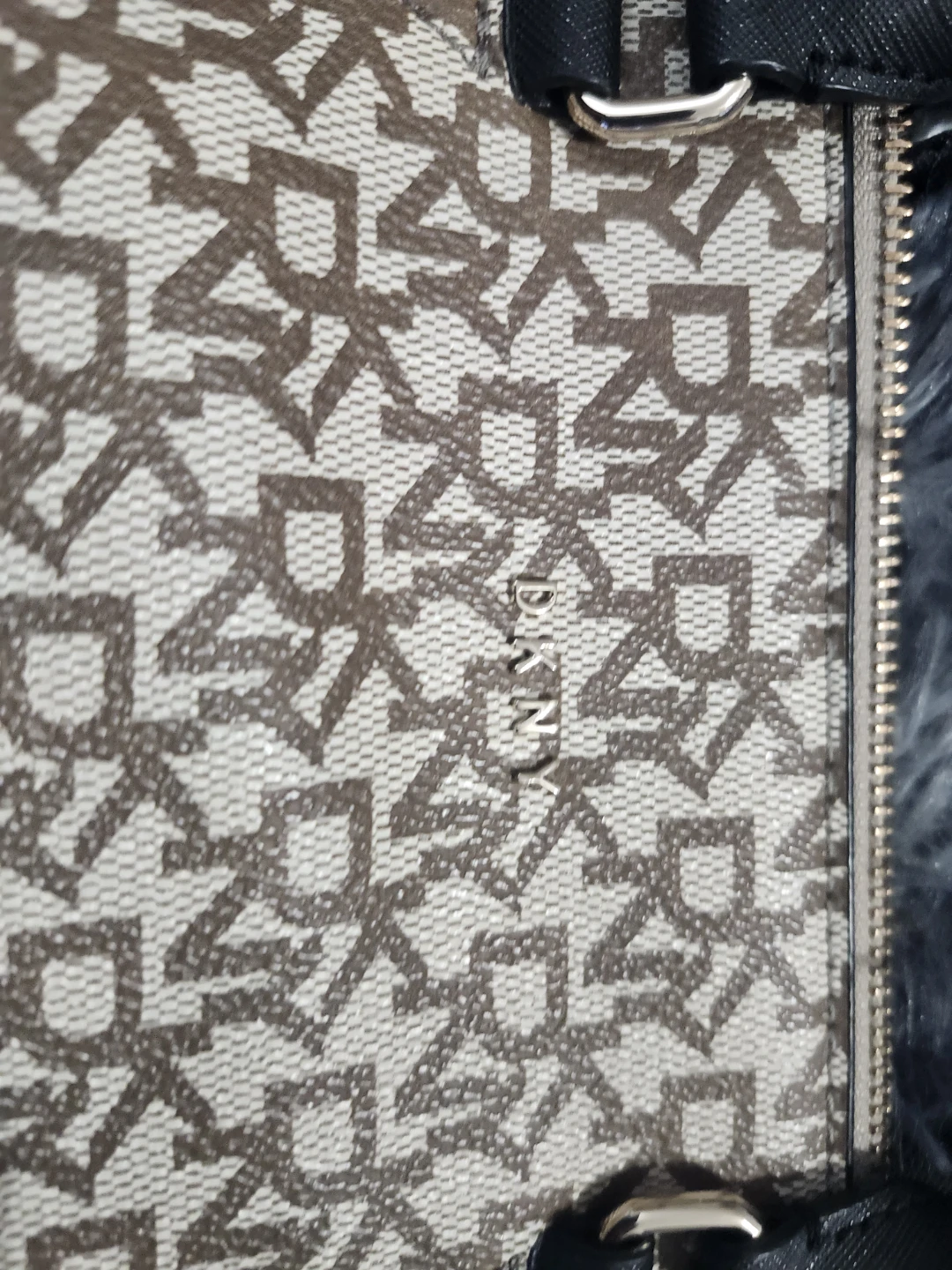 DKNY Monogram Satchel Handbag - photo 3