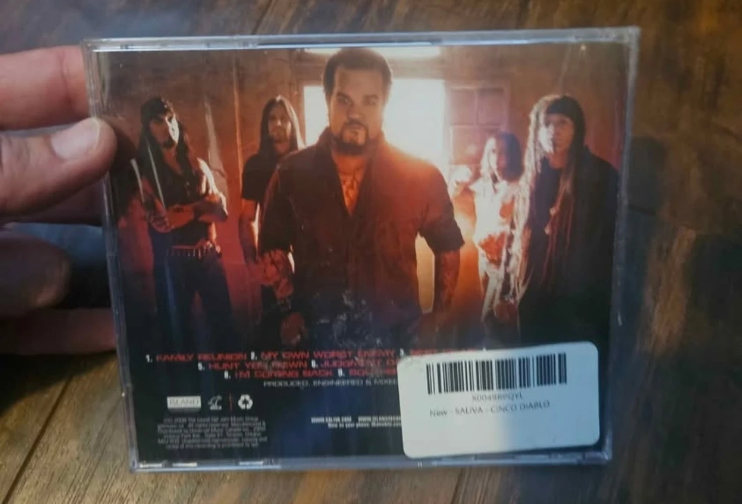 Saliva Cinco Diablo CD Island 2008 [hard rock nu metal] - photo 2
