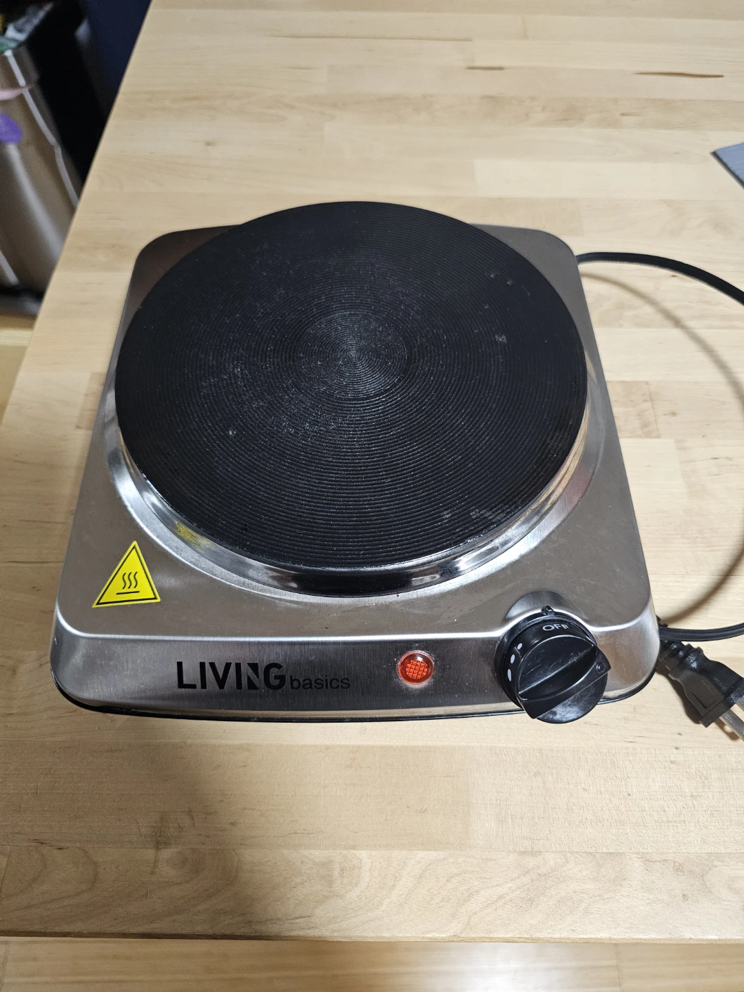 Living Basics Hot Plate 🧡