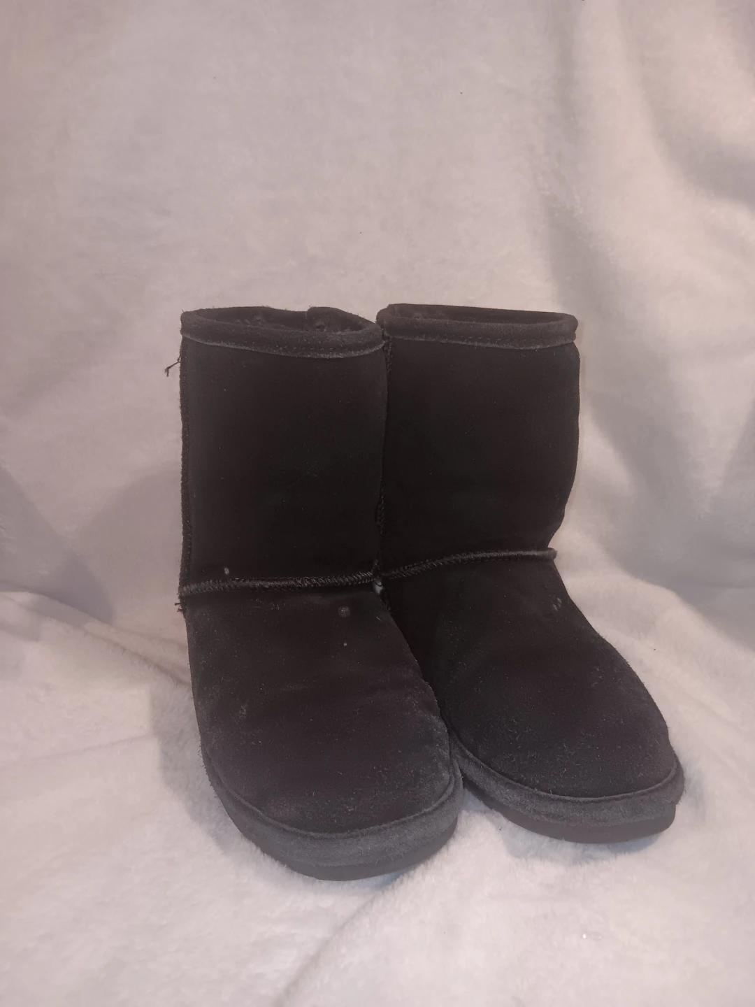 Bearpaw Black Youth Boots Size 3 - photo 2