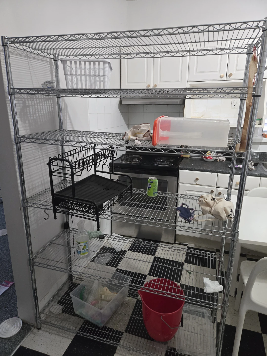 2 Metal Wire Shelving Unit - photo 2