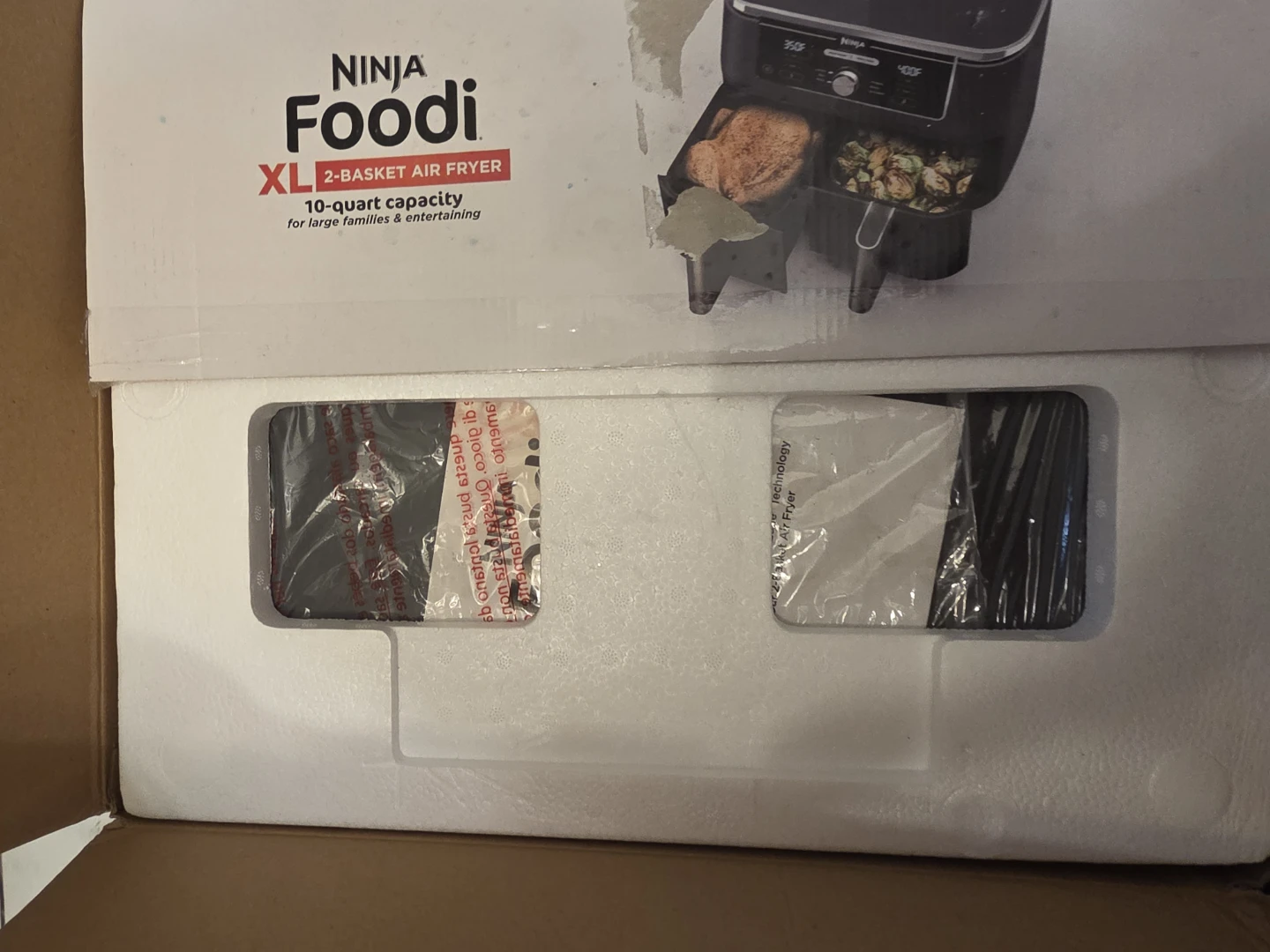 Ninja Foodi XL 2-Basket Air Fryer - photo 3