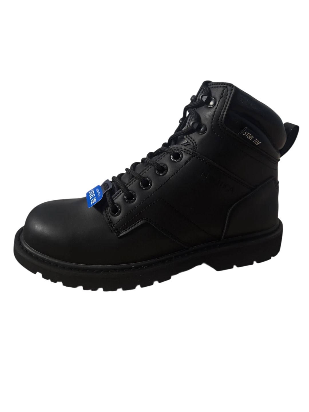 Nautica Steel Toe Work Boots - Black - photo 4