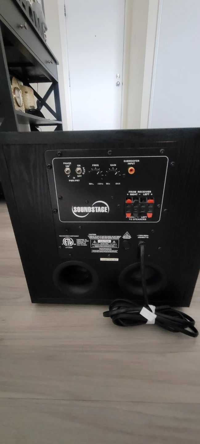 Soundstage Speakers and Subwoofer - photo 3