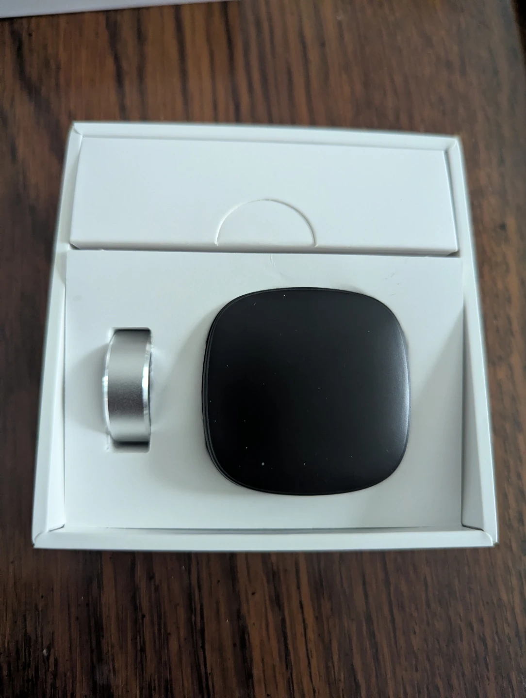 Smart Ring Silver with Box - photo 3