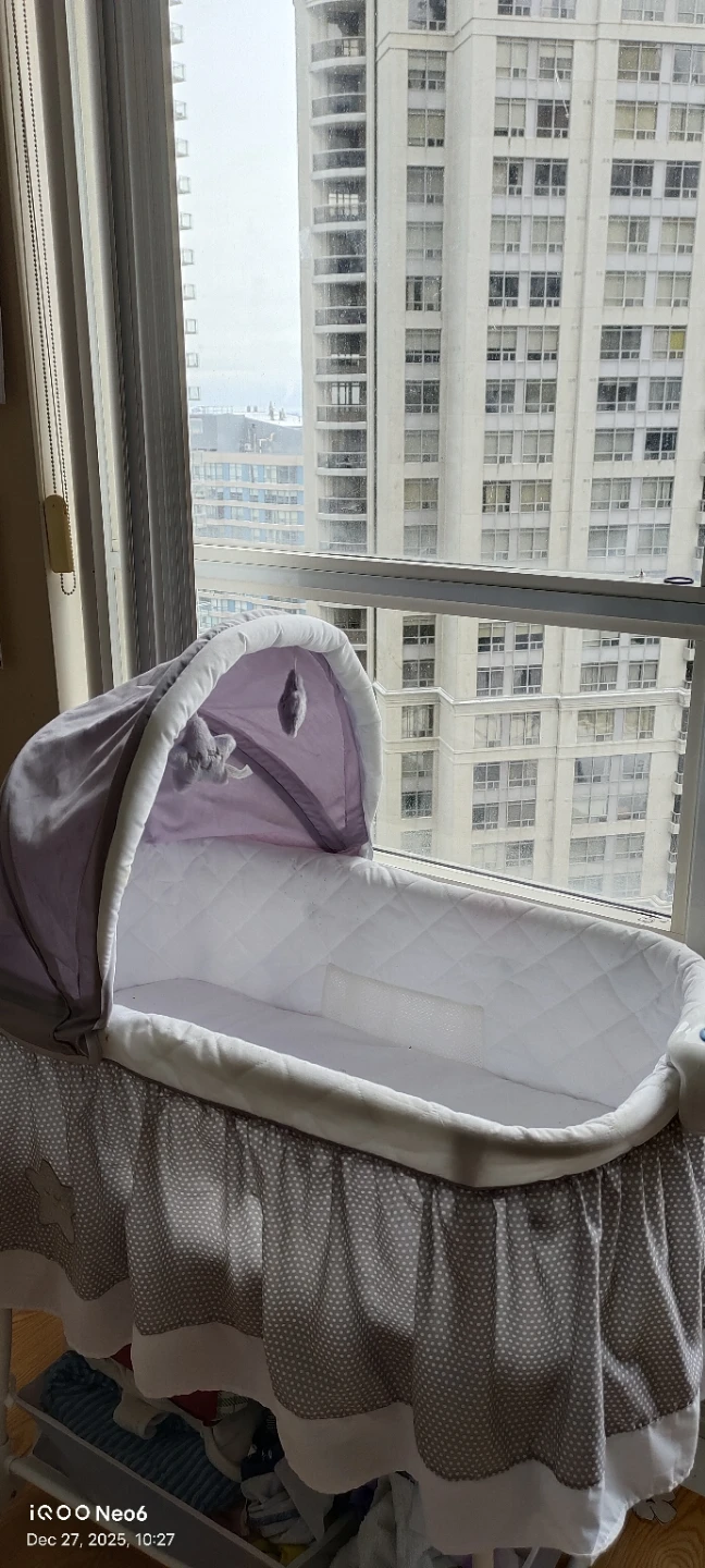 Bily Rocking Bassinet – Lightweight & Portable