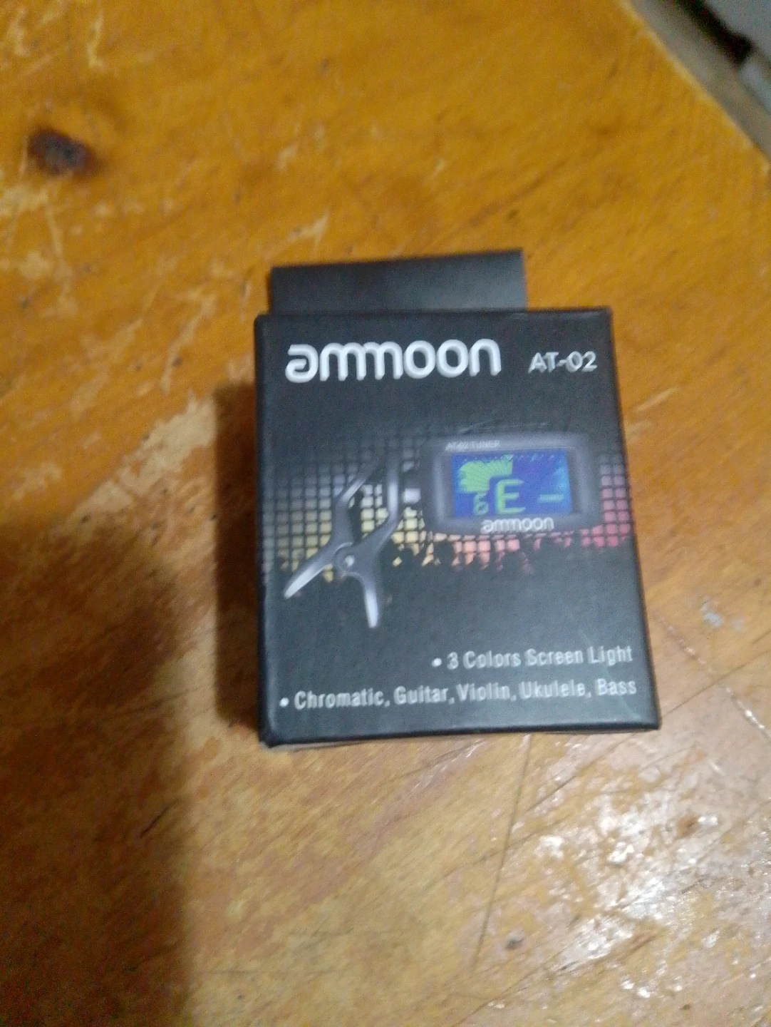 Ammoon AT-02 Chromatic Clip-On Tuner - photo 4