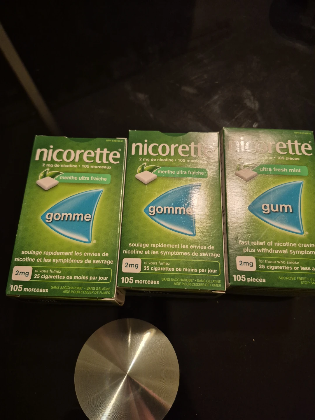 Nicorette Gum - 2mg - 105 Pieces
