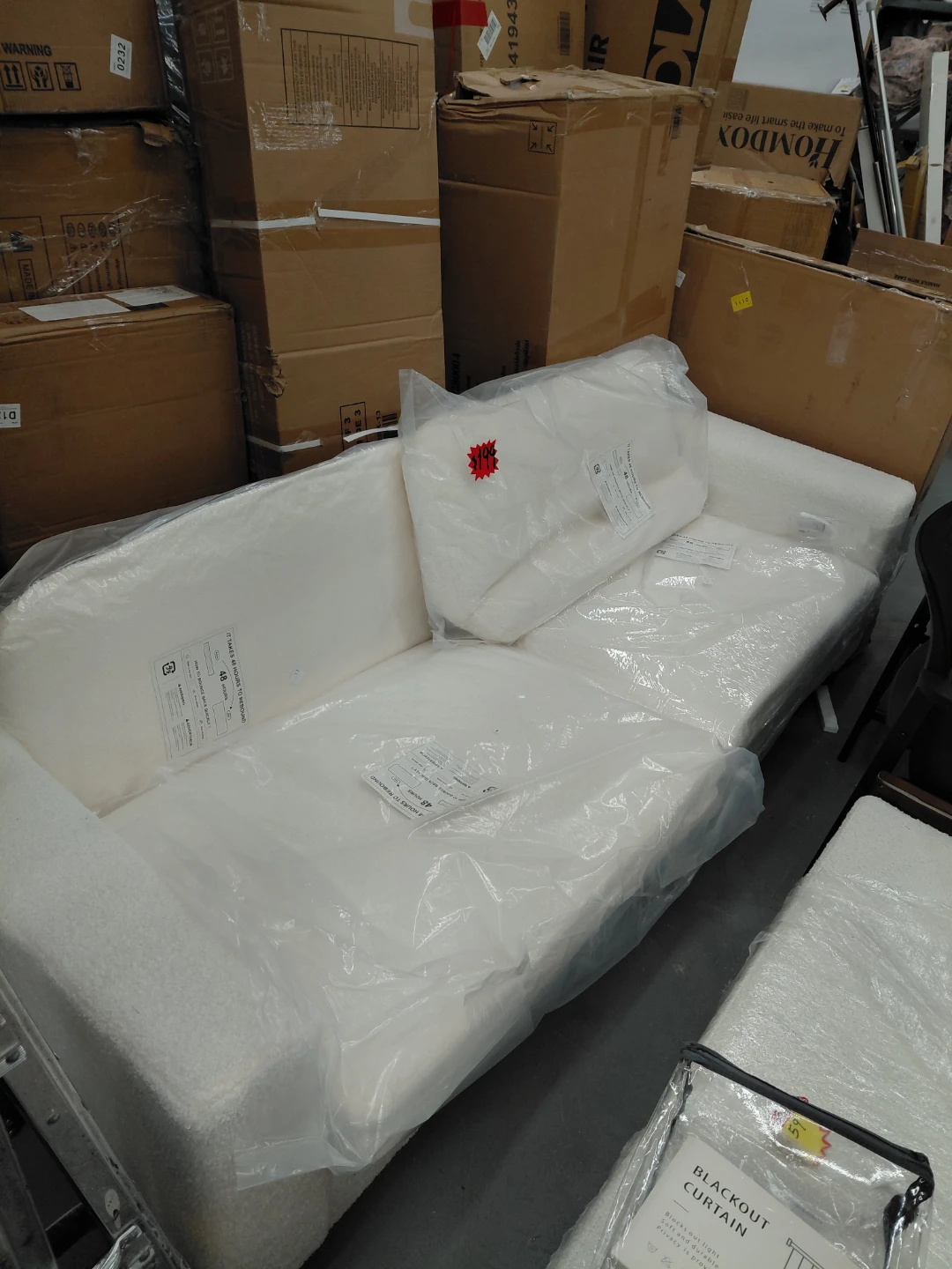 White Sofa - photo 2