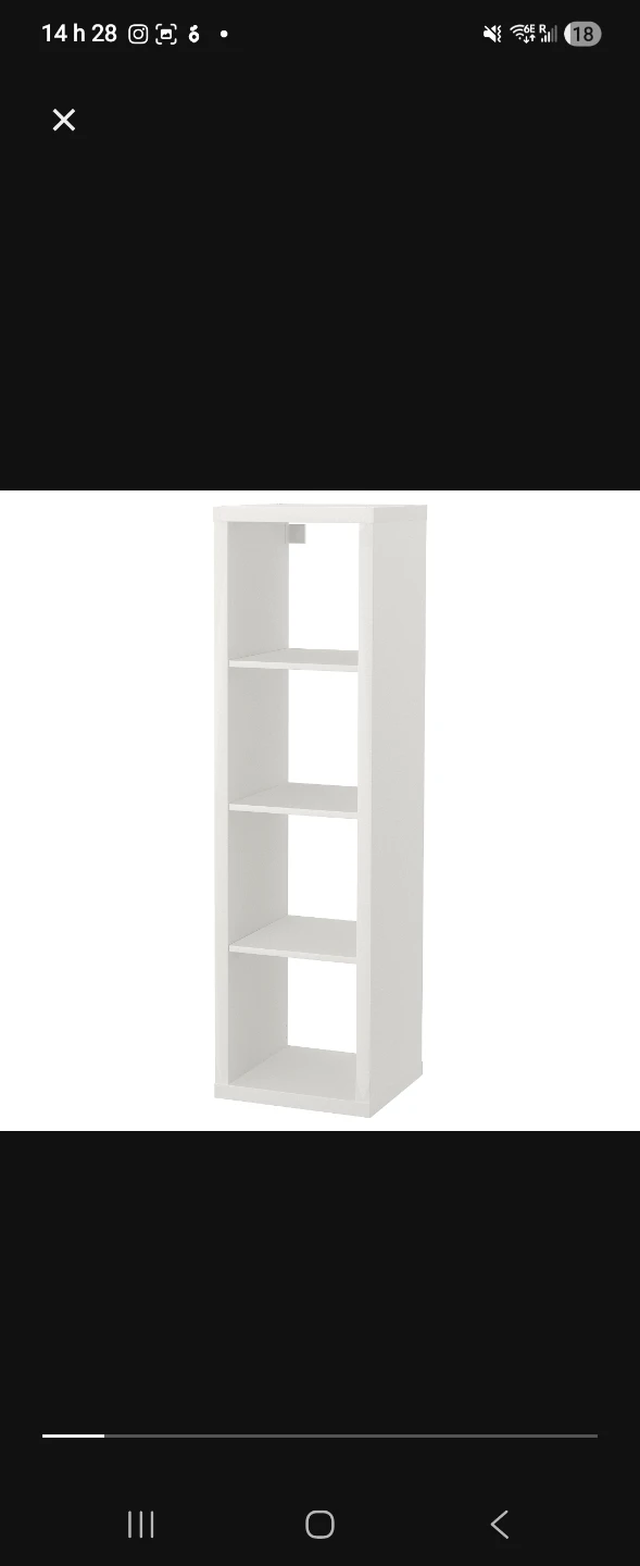 IKEA Billy White Bookcase