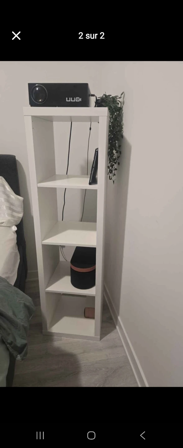 IKEA Billy White Bookcase - photo 2