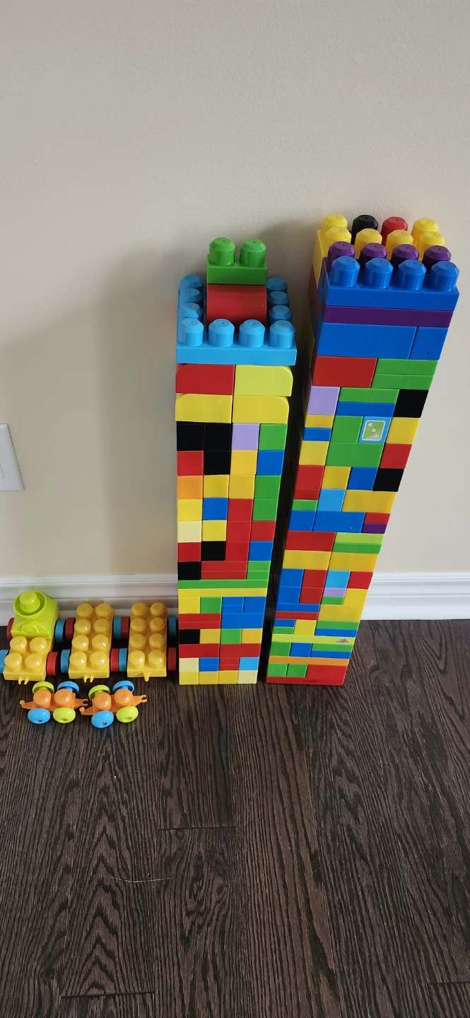 Mega Bloks Building Blocks and Train Set