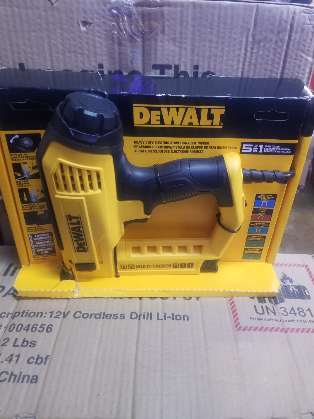 DEWALT 5-in-1 Electric Multi-Tacker Brad Nailer - photo 3