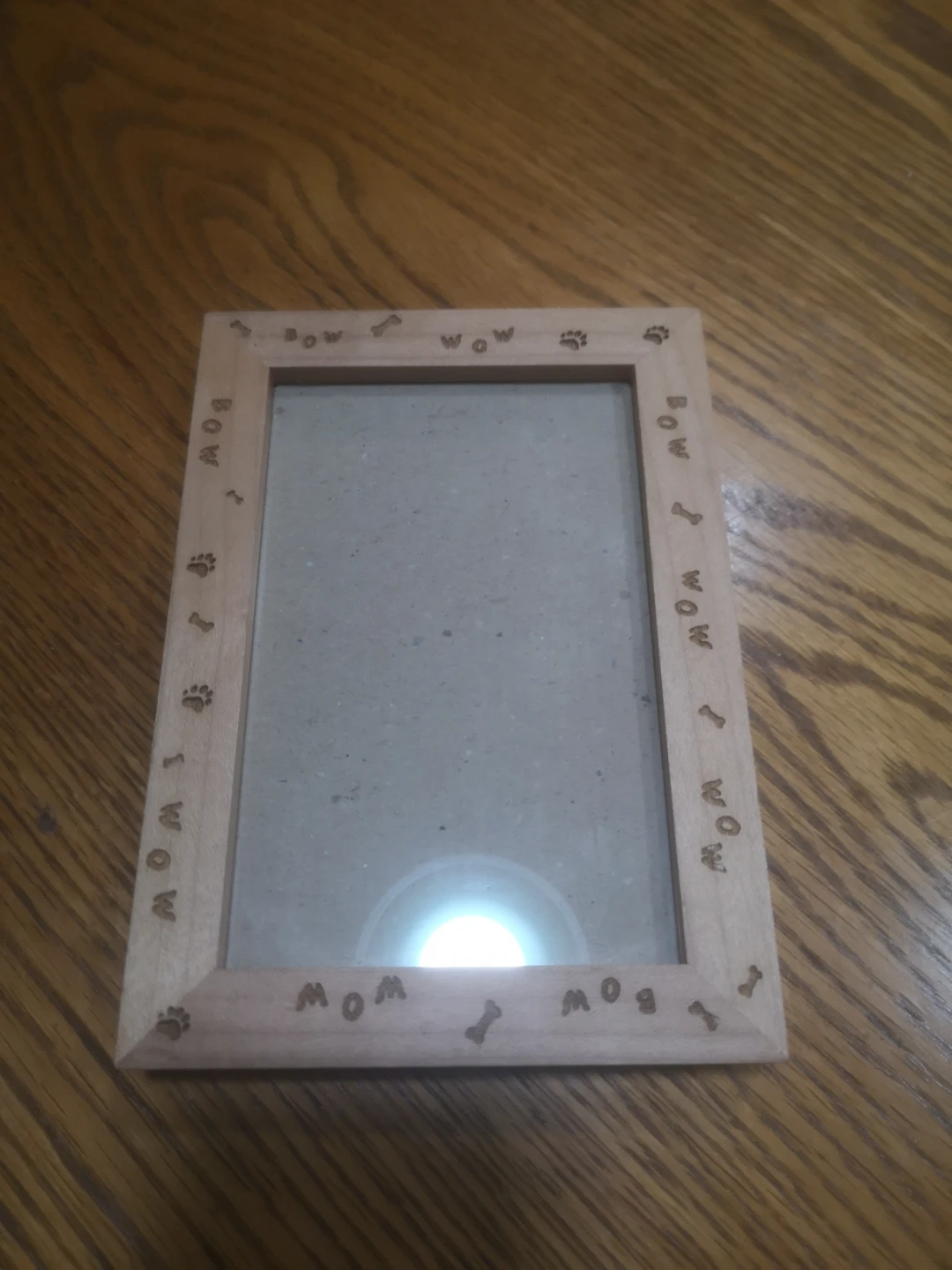 🧡 Wood Picture Frame - Dog Theme - photo 2
