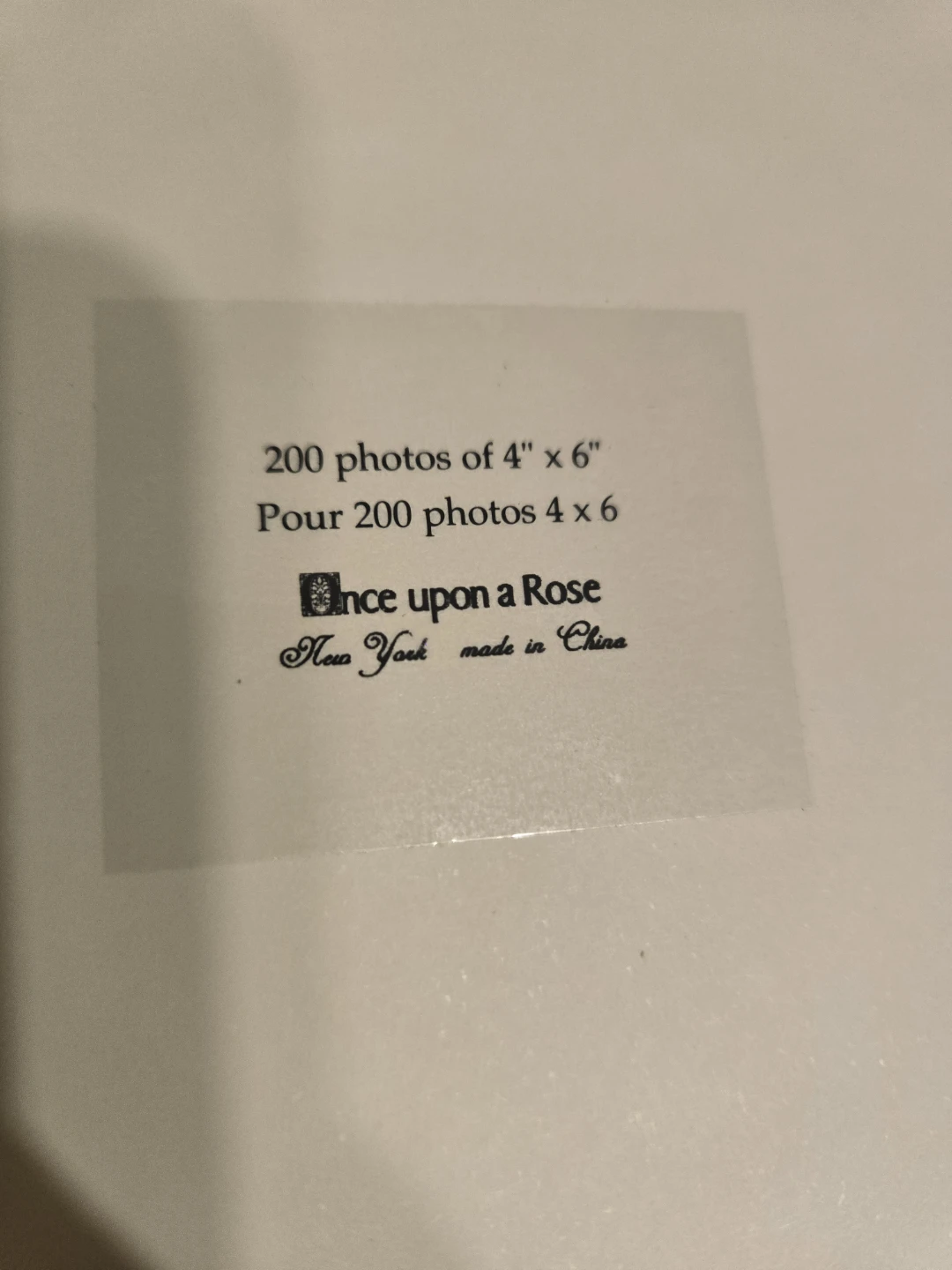 Once Upon a Rose Photo Album - 200 4x6 Photos - photo 3