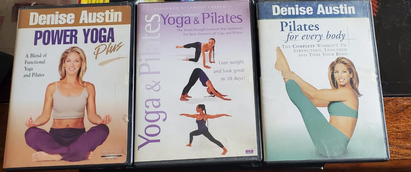 Denise Austin Yoga & Pilates DVD Set