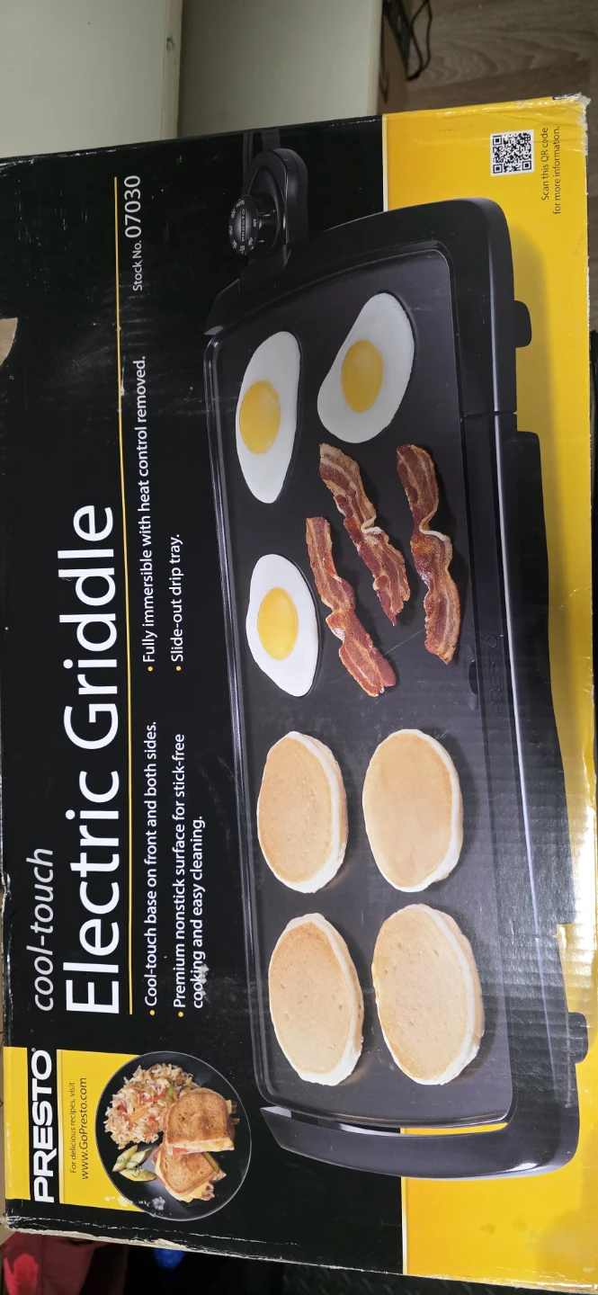 Presto Cool-Touch Electric Griddle