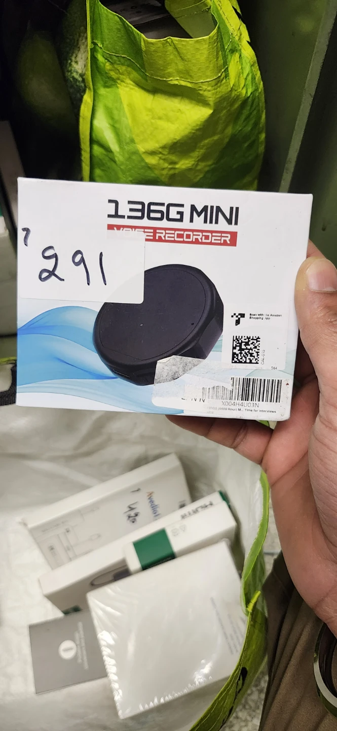 136GB Mini Voice Recorder