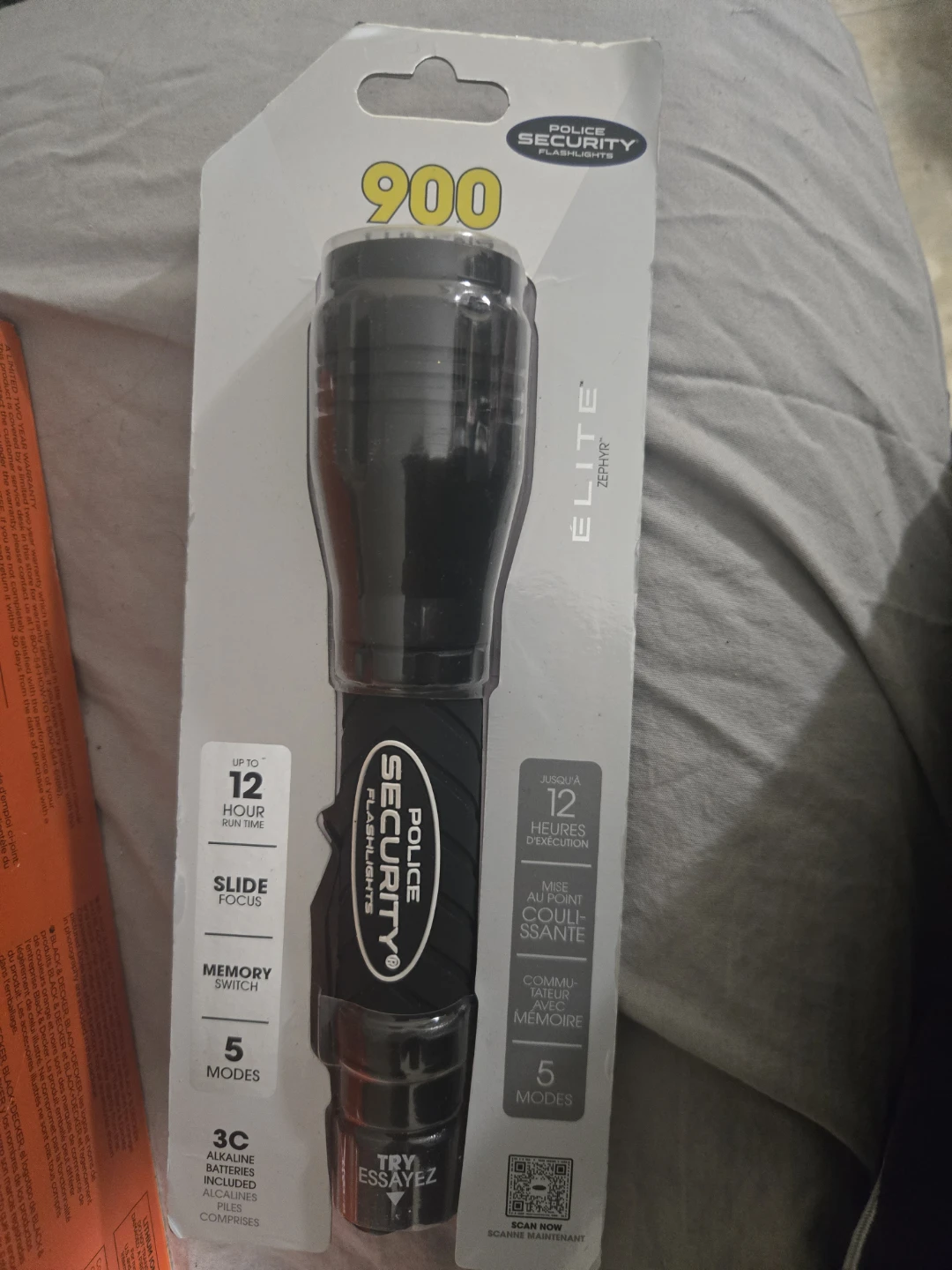 Police Security Zephyr 900 Flashlight
