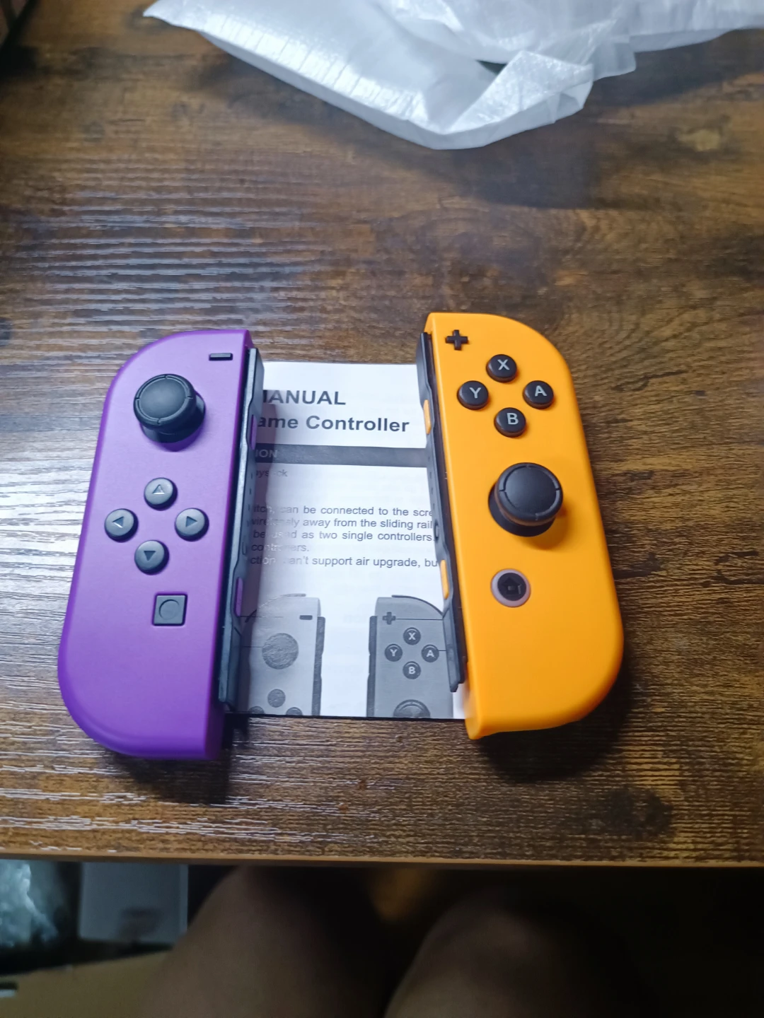 SplatDance Switch Controllers - Purple & Yellow