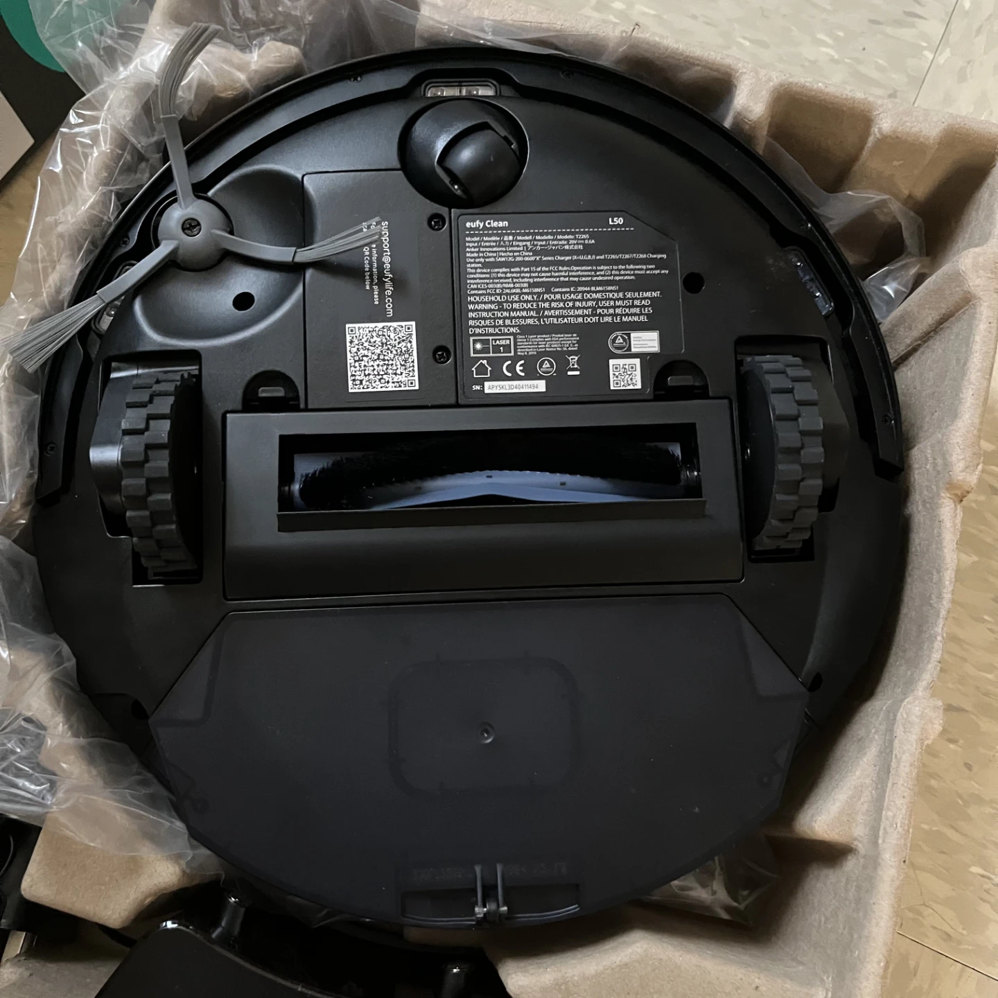 Eufy Clean L50 Robotic Vacuum Cleaner 🧡 - photo 4