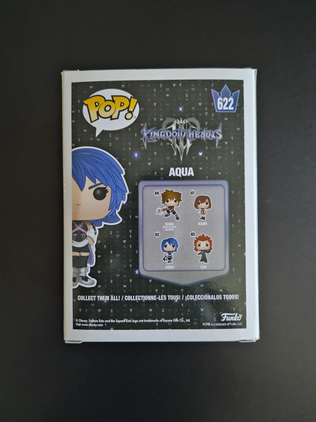 Read Bio | #622 Aqua (Kingdom Hearts) Funko Pop - photo 3