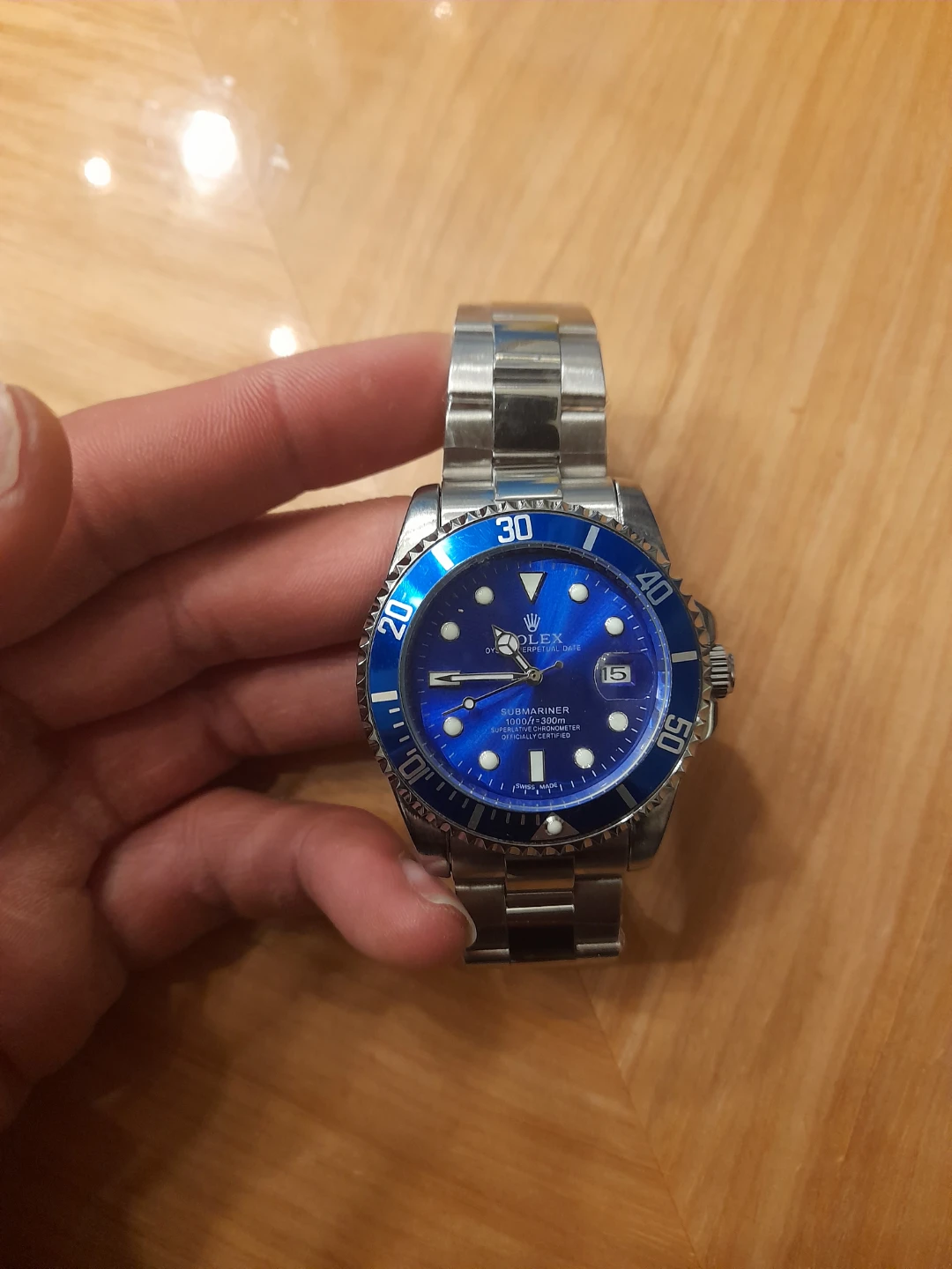 Submariner Blue Dial Stainless Steel - photo 4