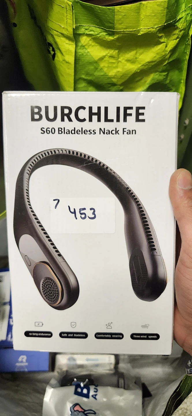 BURCHLIFE S60 Bladeless Neck Fan