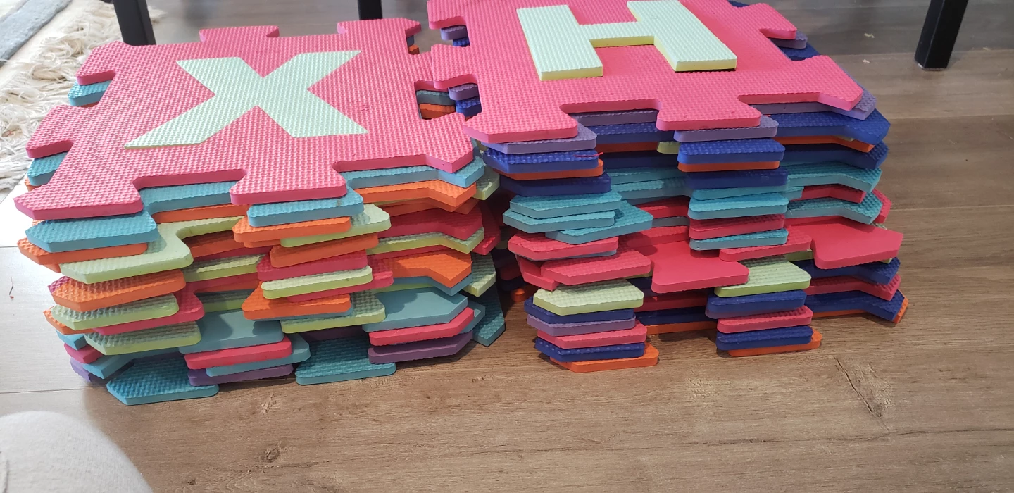Foam Puzzle Mat Letters & Numbers Play Set