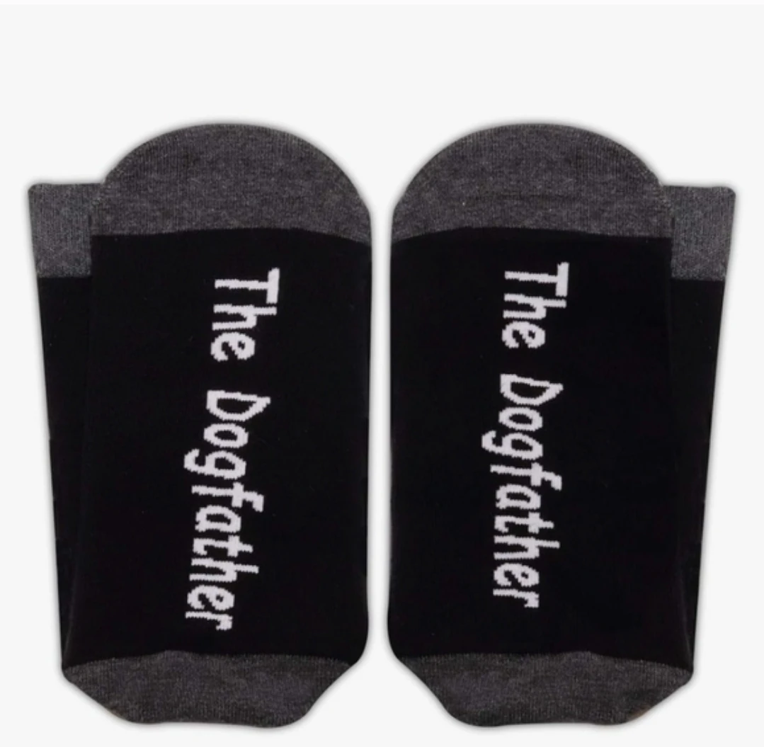 🆕️ The dogfather men's socks - giftable, new! - photo 2