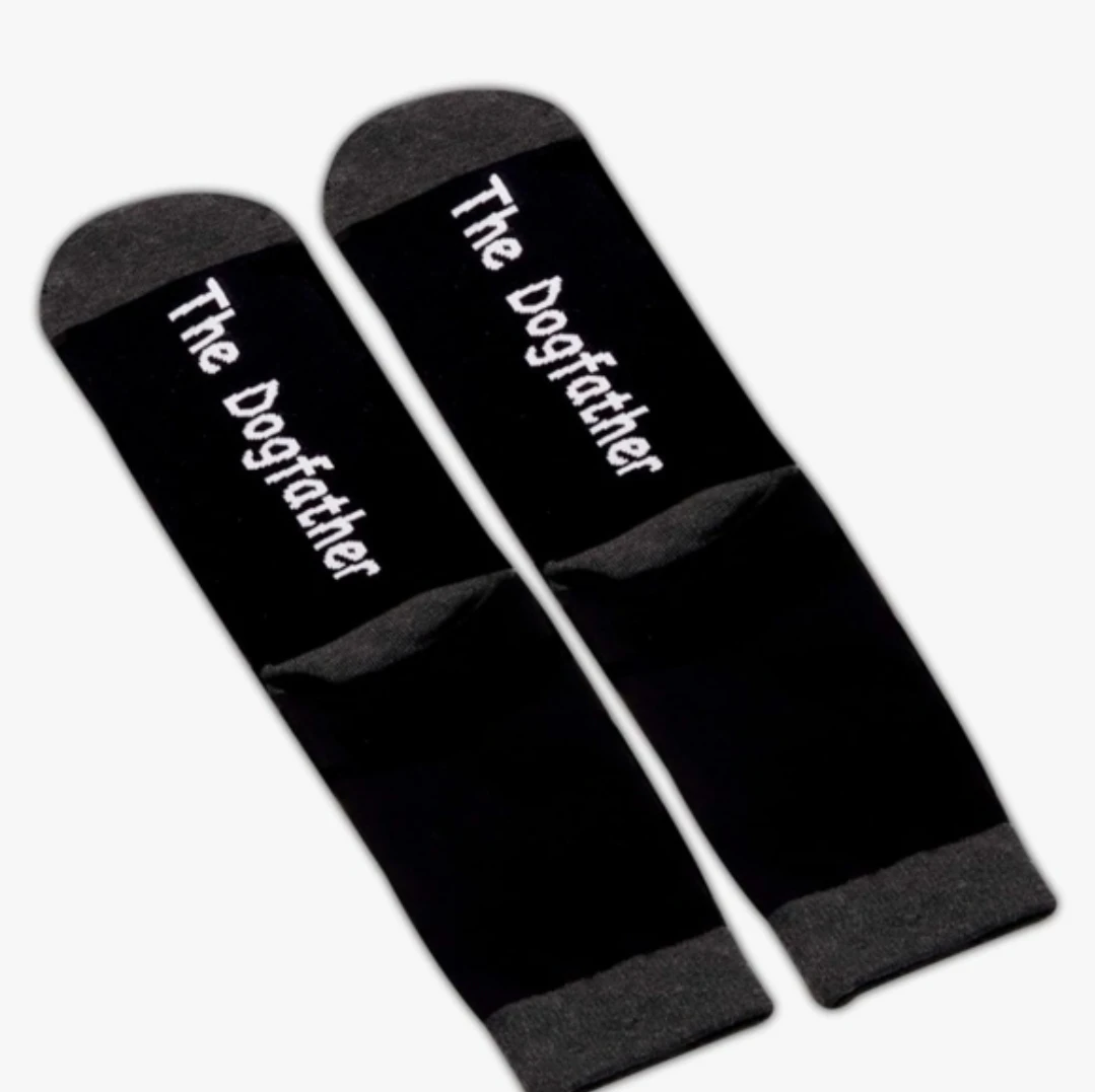 🆕️ The dogfather men's socks - giftable, new! - photo 3