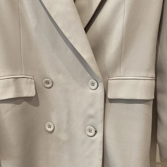 Aritzia Babaton Amell Blazer Dress - Grey Size 2 - photo 3