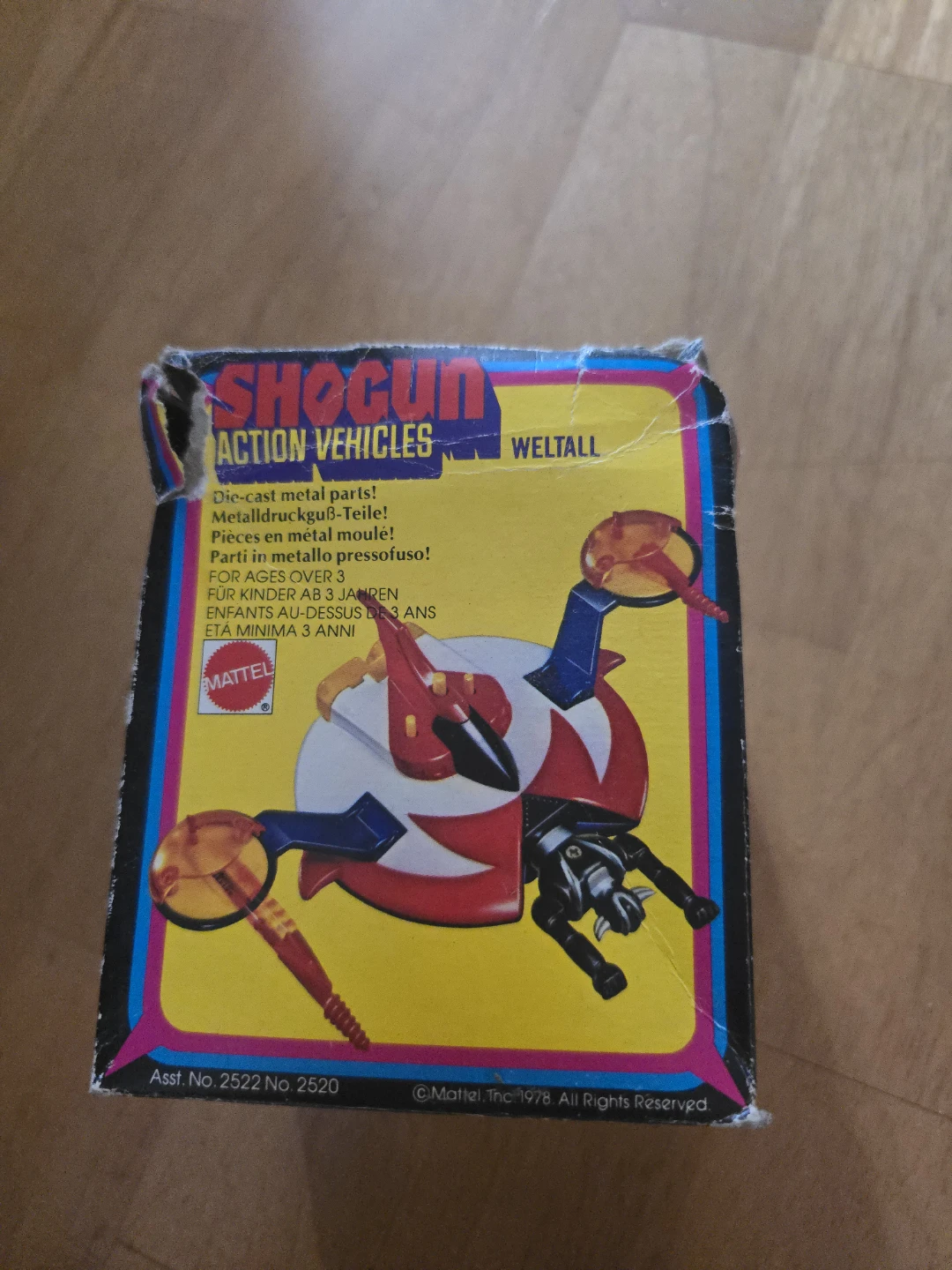 Mattel Shogun Action Vehicle - No. 2522