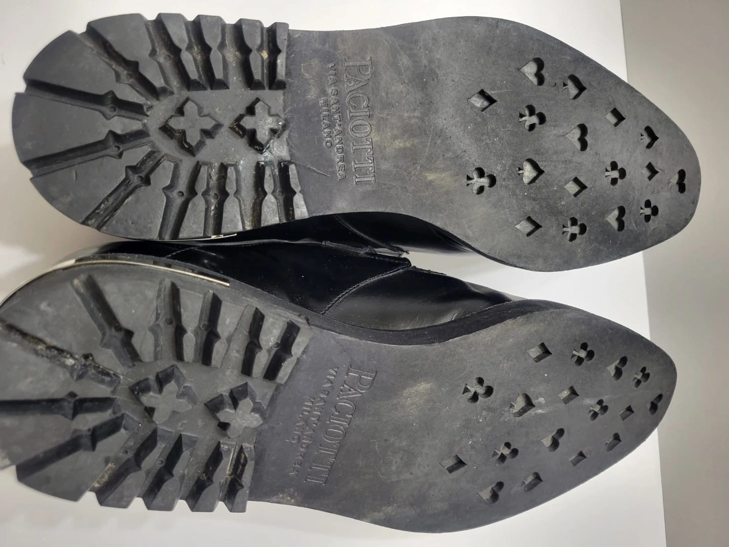 Cesare Paciotti Black Leather Monk Strap Shoes - photo 3