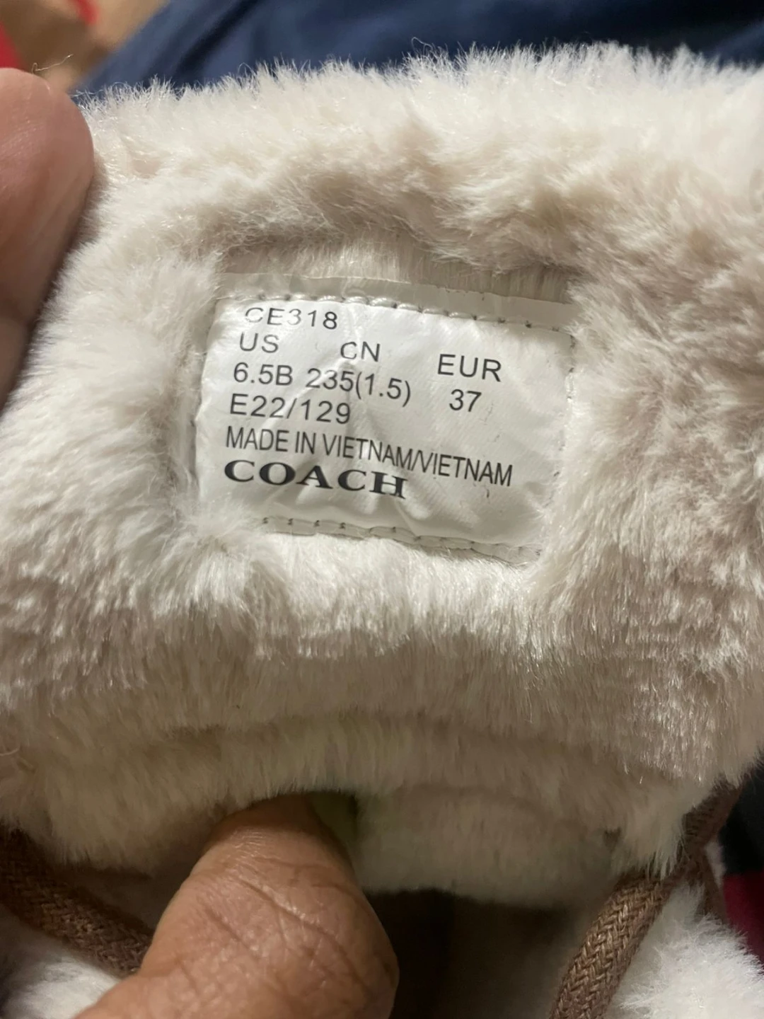 Coach CE318 Women's Boots - Size 6.5 - photo 3
