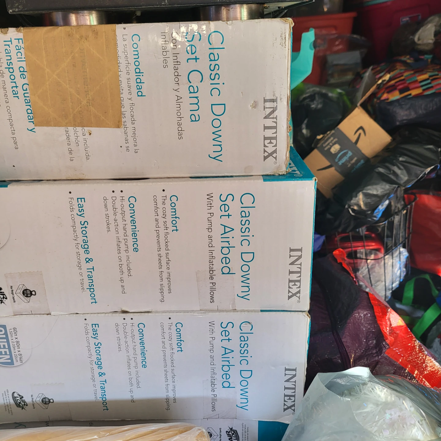 Intex Classic Downy Queen Airbed - New in Box! - photo 2