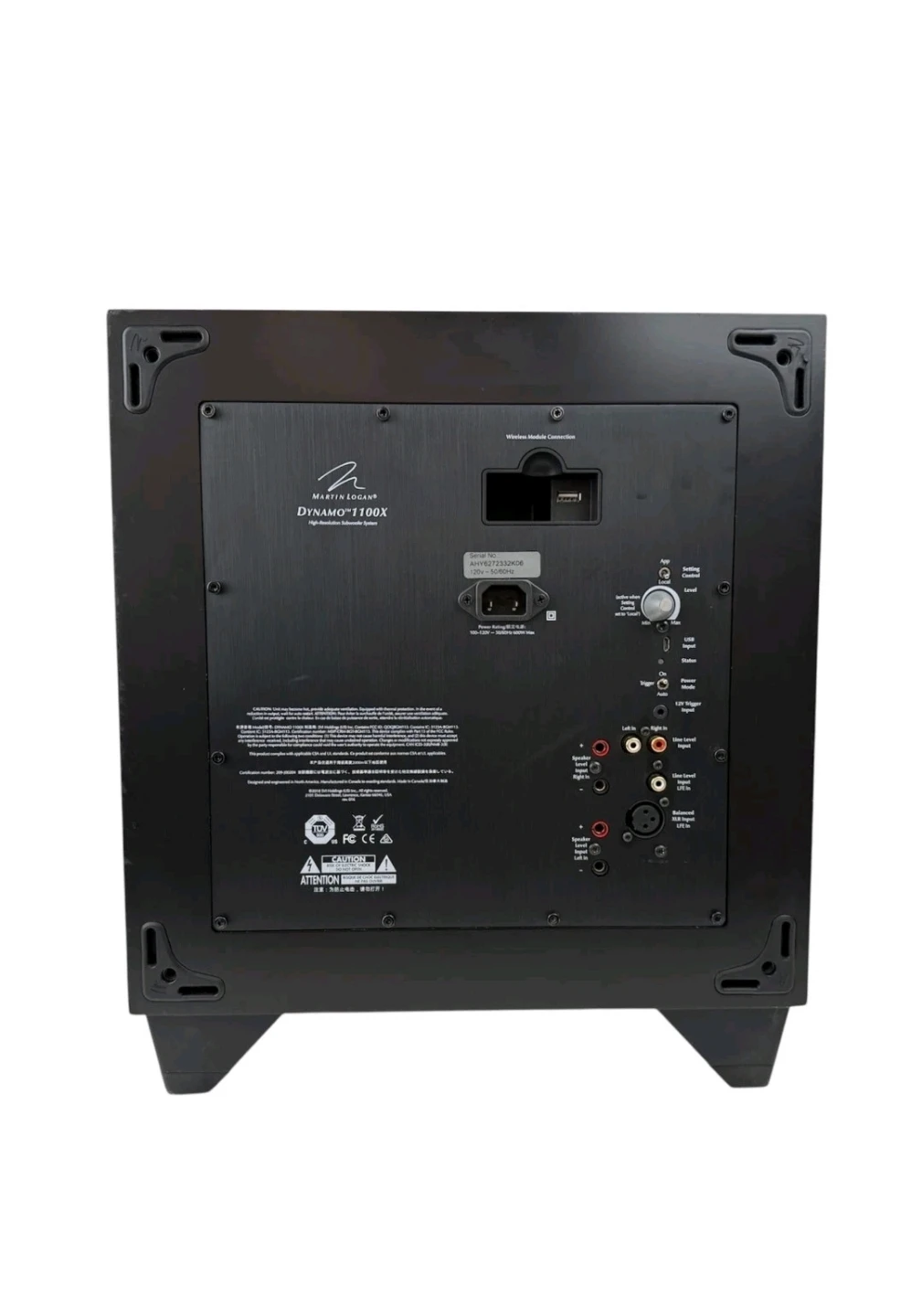 MartinLogan Dynamo 1100X Subwoofer - photo 5