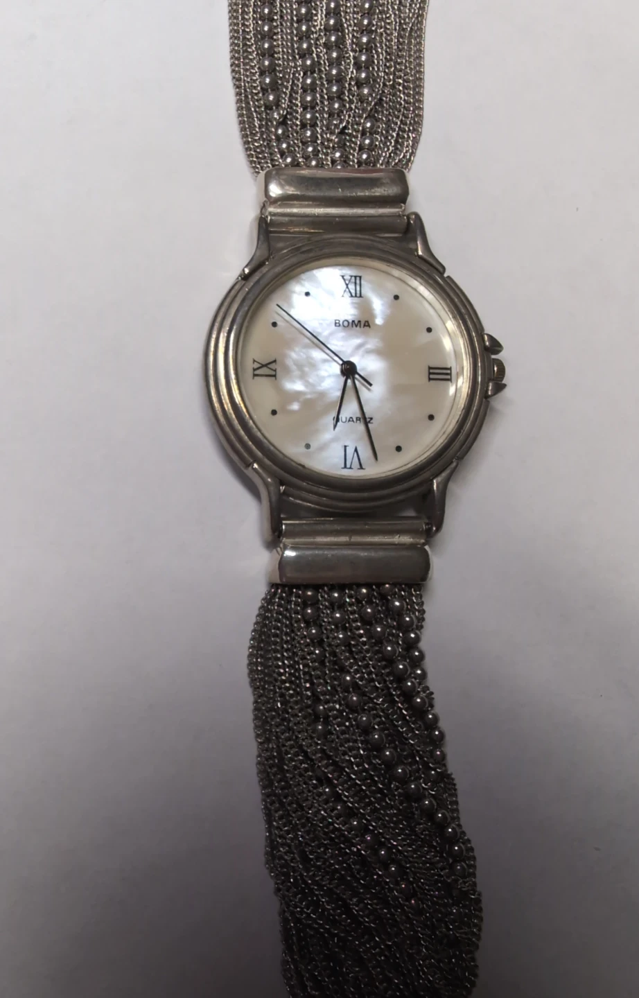 Boma Quartz Silver Chain Watch - photo 3
