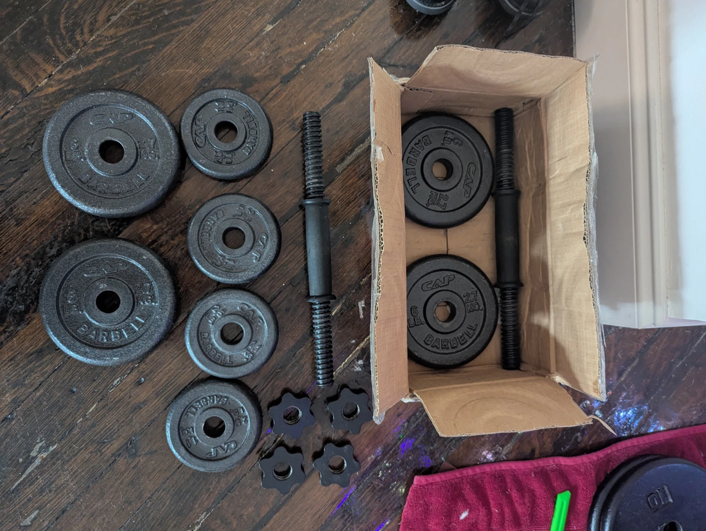 CAP Barbell Adjustable Dumbbell Set - 40 lbs. - photo 3