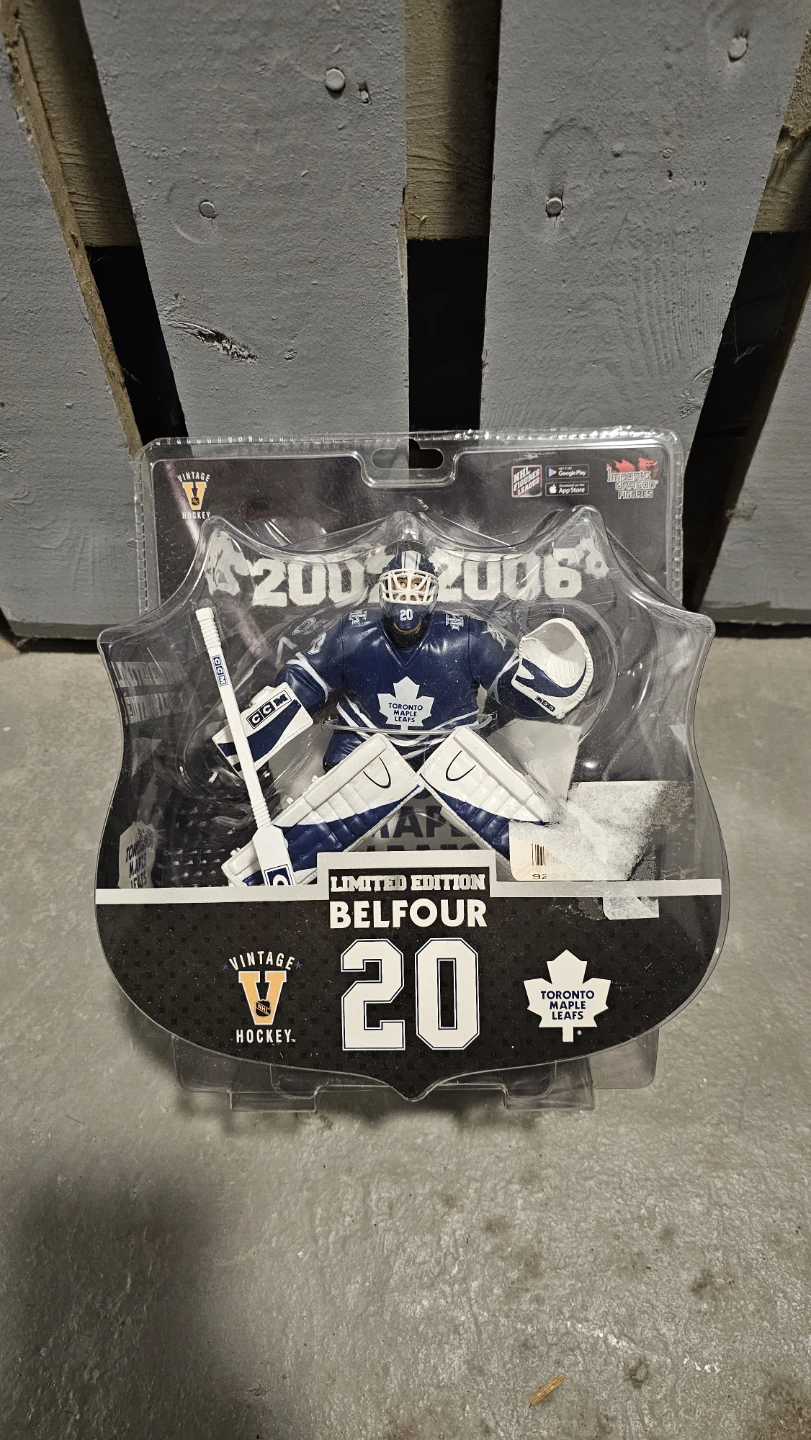 Vintage NHL Hockey Ed Belfour Toronto Maple Leafs Limited Figure - photo 2