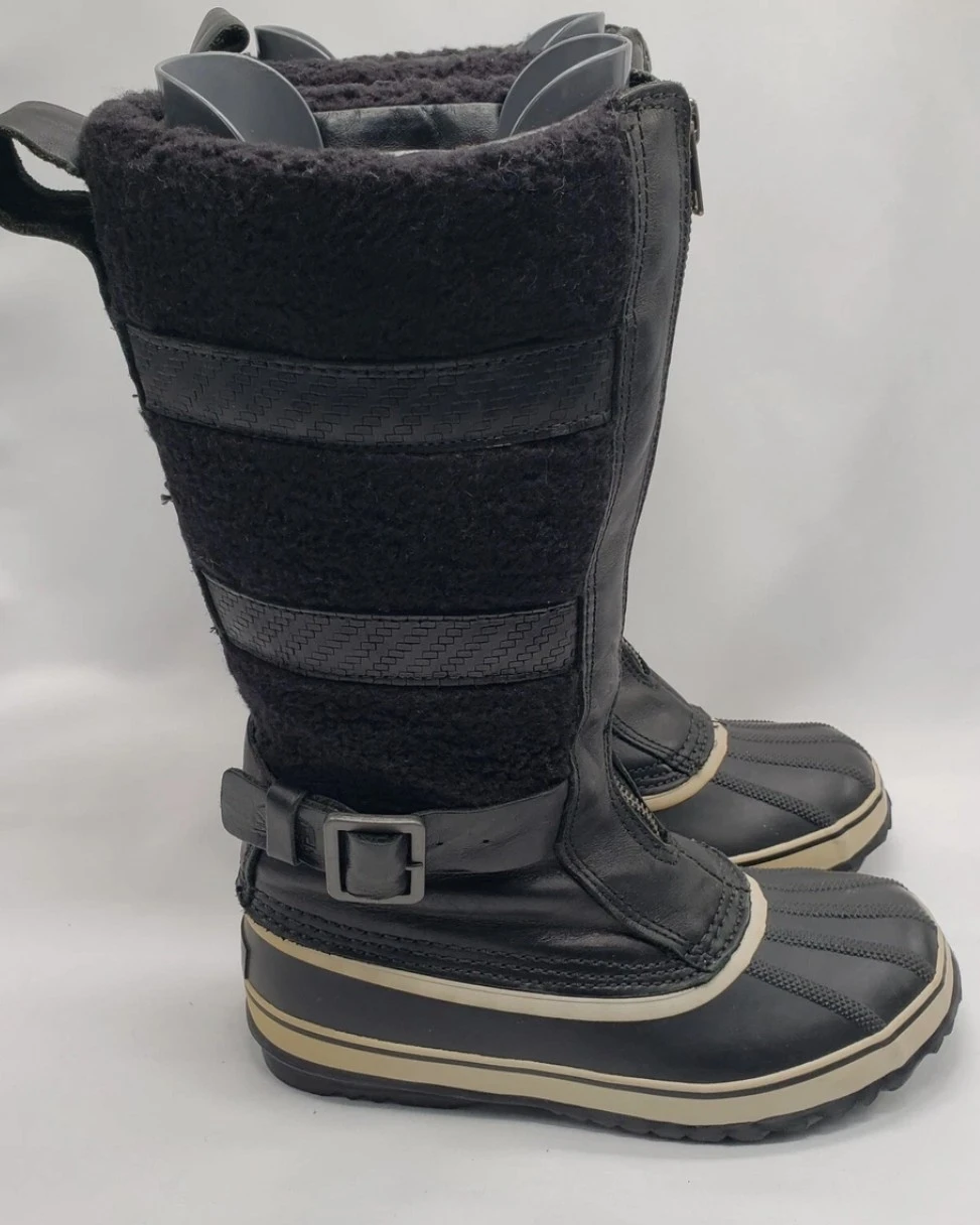 Sorel Joan of Arctic Black Winter Boots - Size 10 - photo 2