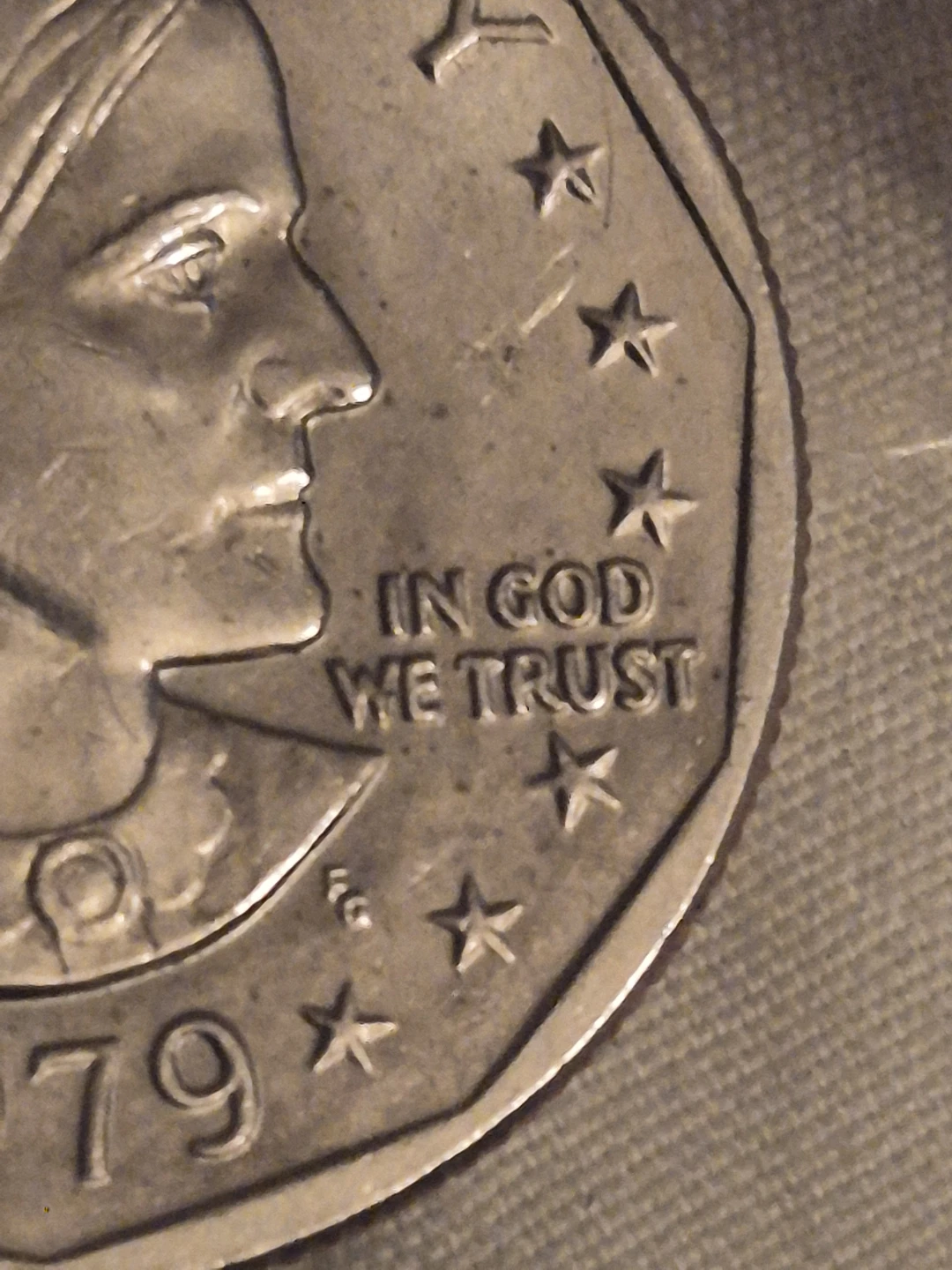 1979 Susan B Anthony Dollar Coin - photo 3