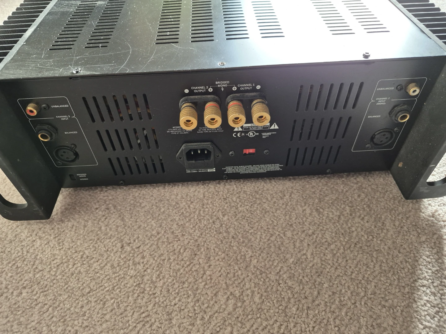 Audiotrak 500 Stereo Reference Amplifier - photo 4