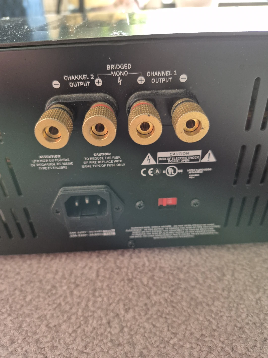 Audiotrak 500 Stereo Reference Amplifier - photo 5