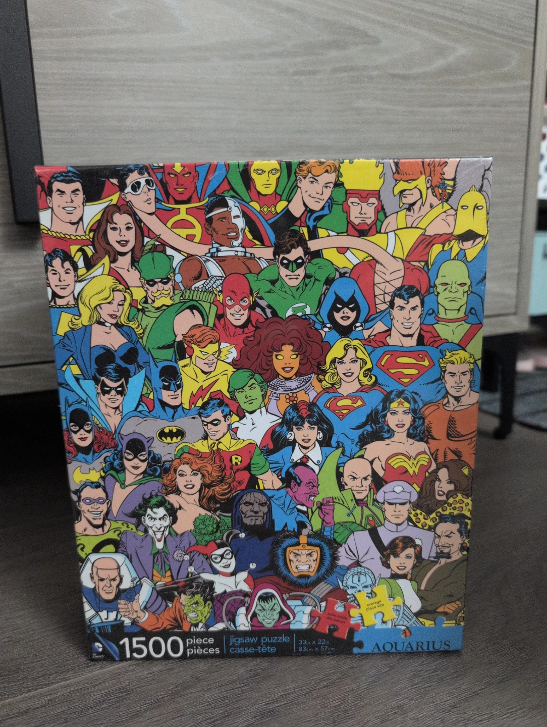 Aquarius DC Comics 1500 Piece Jigsaw Puzzle
