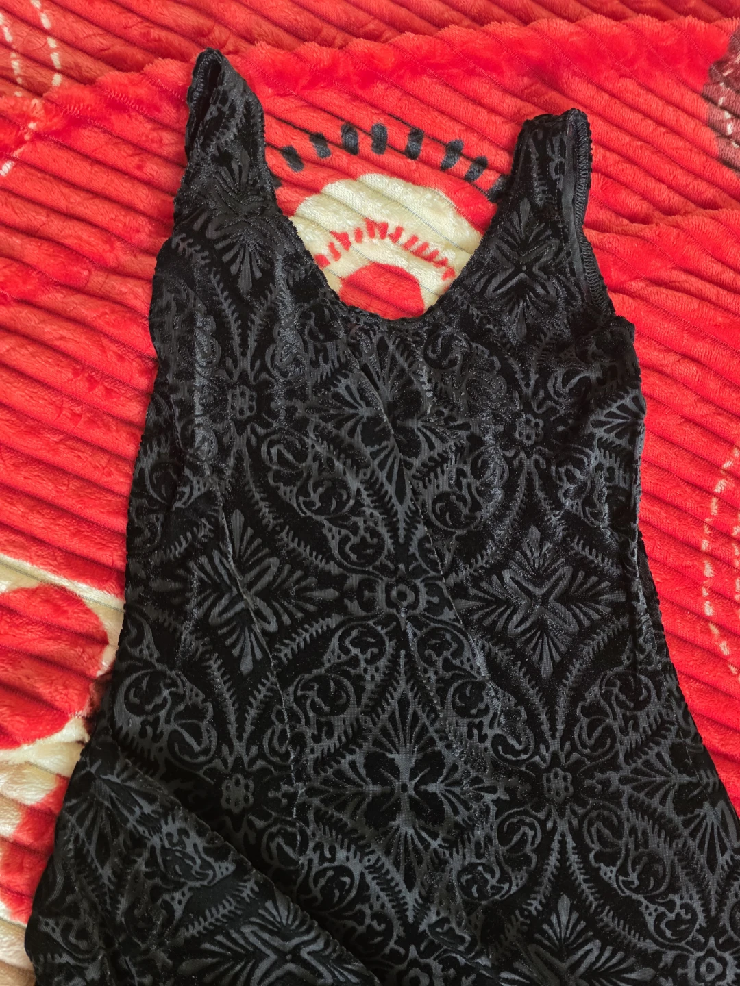 BlackMilk Velvet Burnout Maxi Dress - photo 4