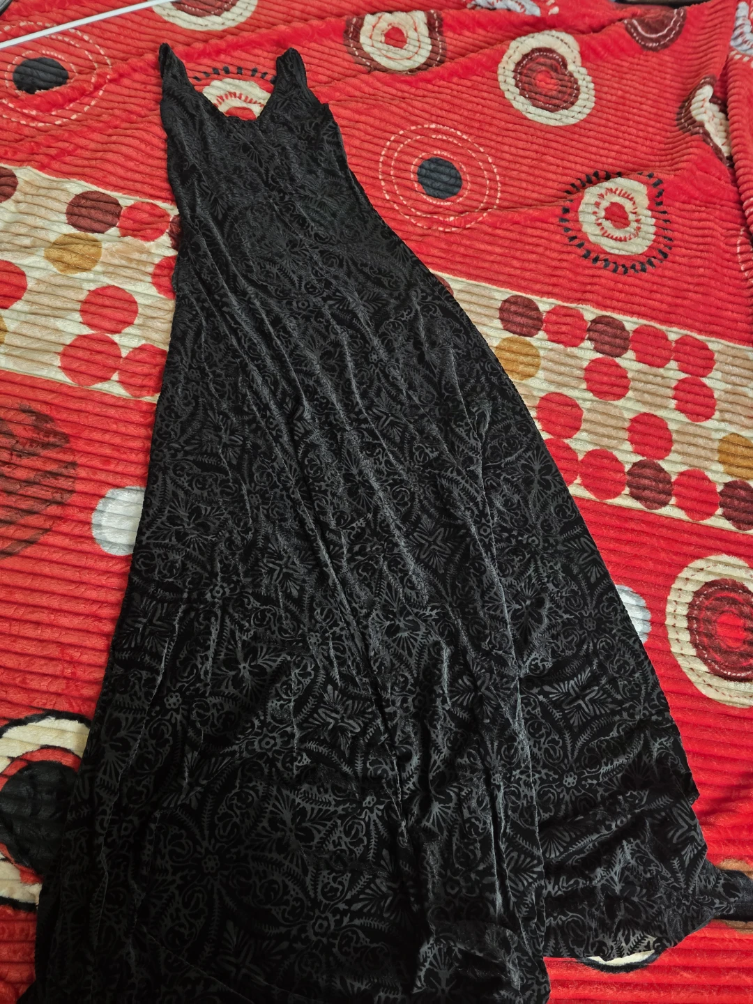 BlackMilk Velvet Burnout Maxi Dress - photo 5