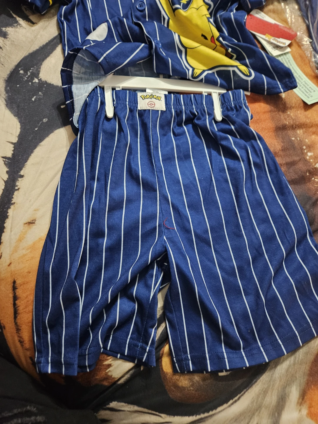 New Pokemon Pikachu Pajamas - Size 8 - photo 3